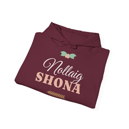 Nollaig Shona — Happy Christmas Ireland Hoodie