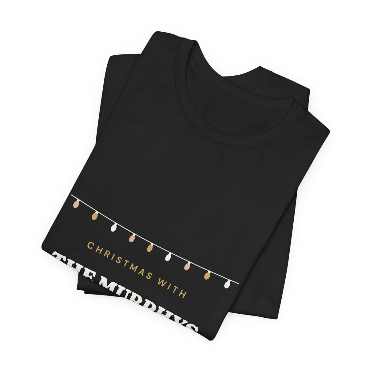 Personalised Christmas With The Family 2026 T-Shirt