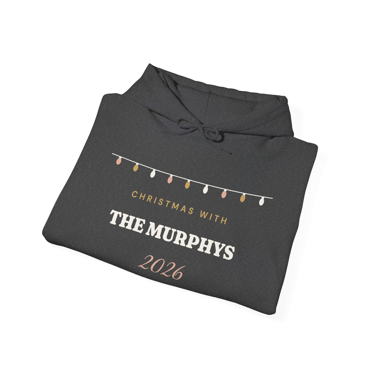 Personalised Christmas With The Family 2026 Hoodie