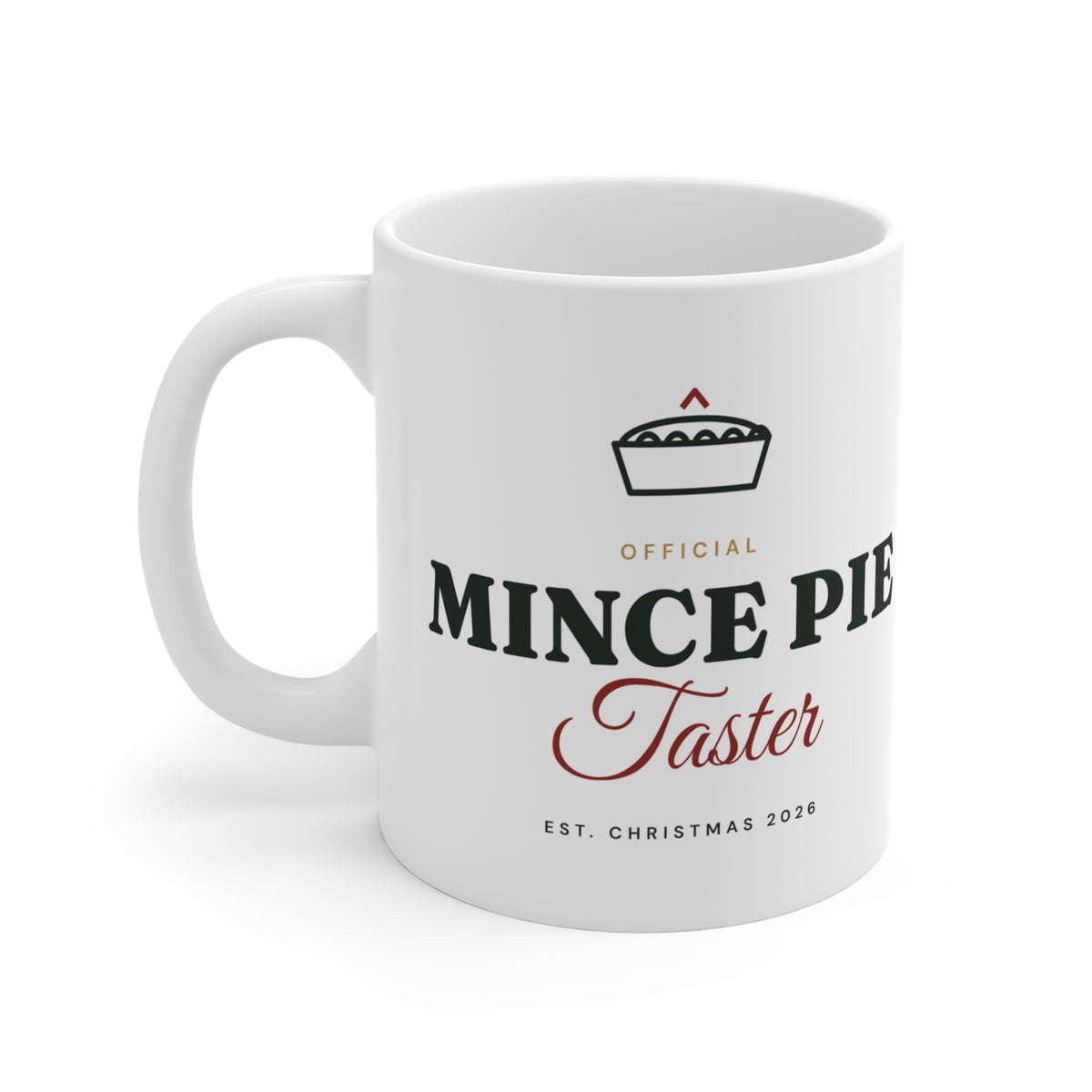 Official Mince Pie Taster Mug