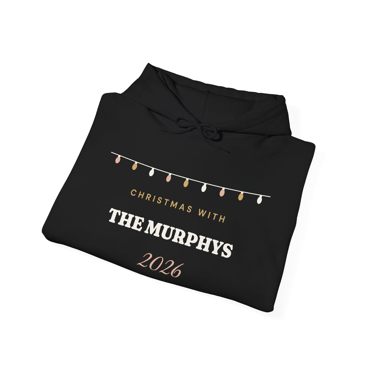 Personalised Christmas With The Family 2026 Hoodie