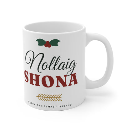 Nollaig Shona — Happy Christmas Ireland Mug