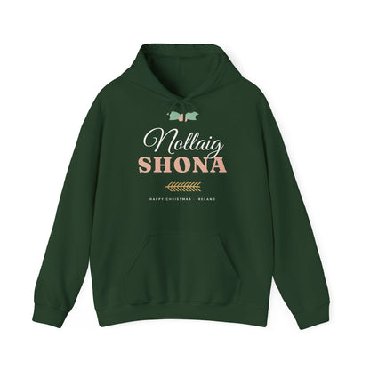 Nollaig Shona — Happy Christmas Ireland Hoodie