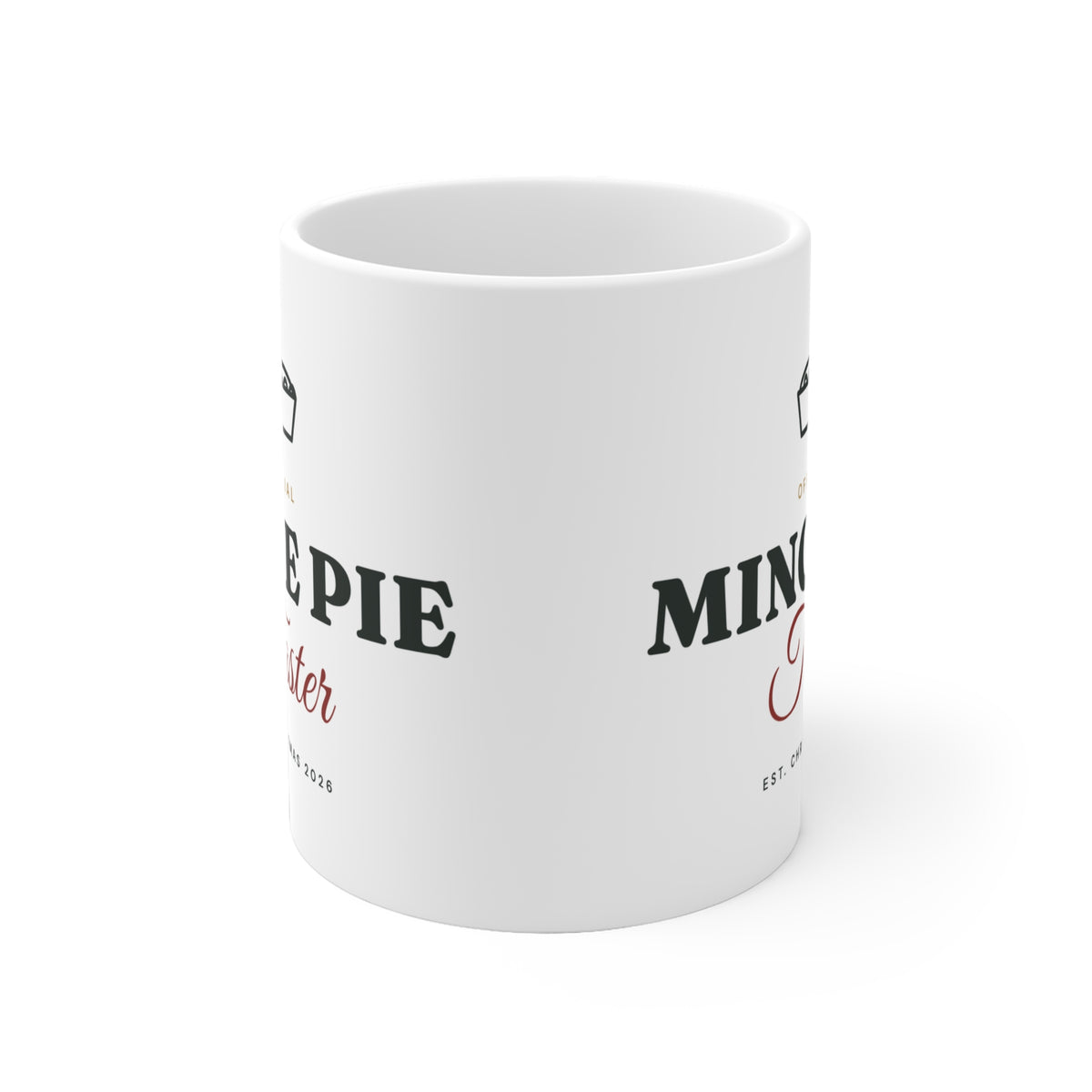 Official Mince Pie Taster Mug