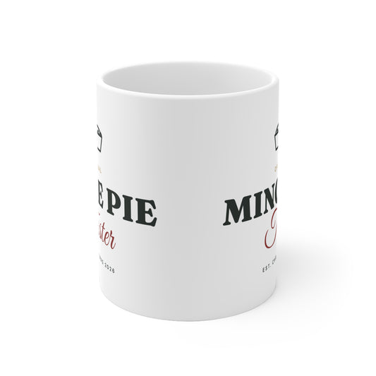 Official Mince Pie Taster Mug